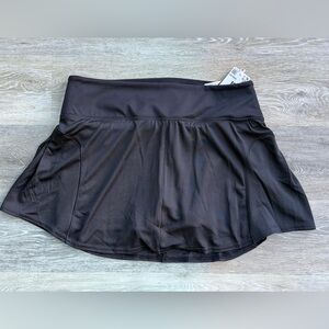 NWT Adidas Match Skirt Athletic Tennis Golf Activewear Skirt Black Size MED